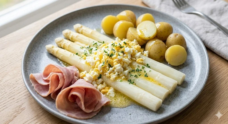 Asperges à la Flamande