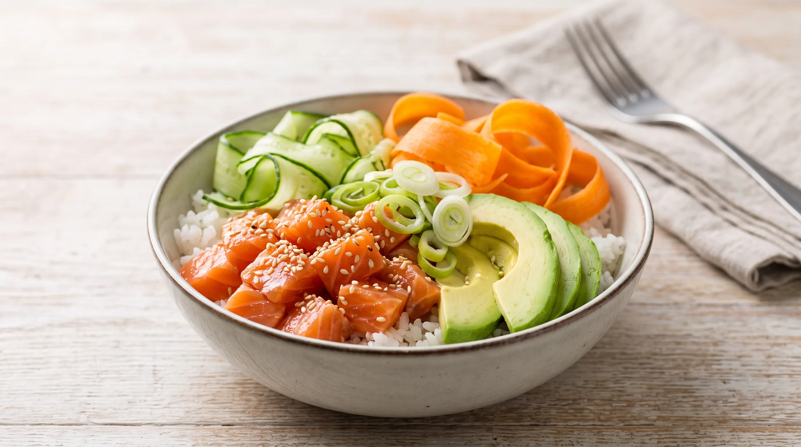 Poké Bowl met Zalm
