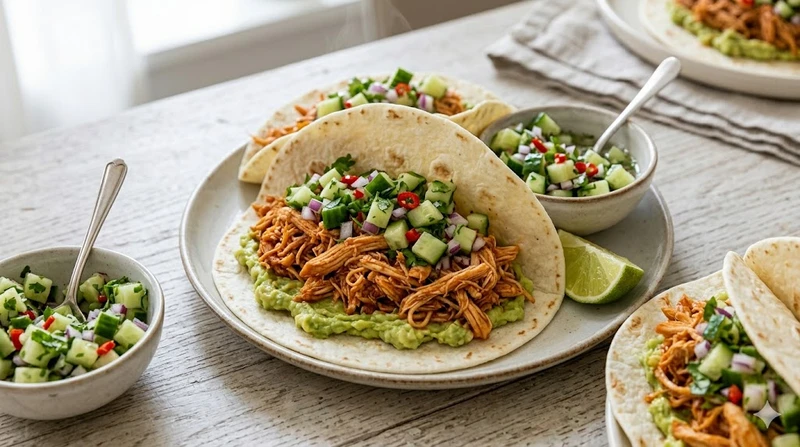 Pulled Chicken Taco's